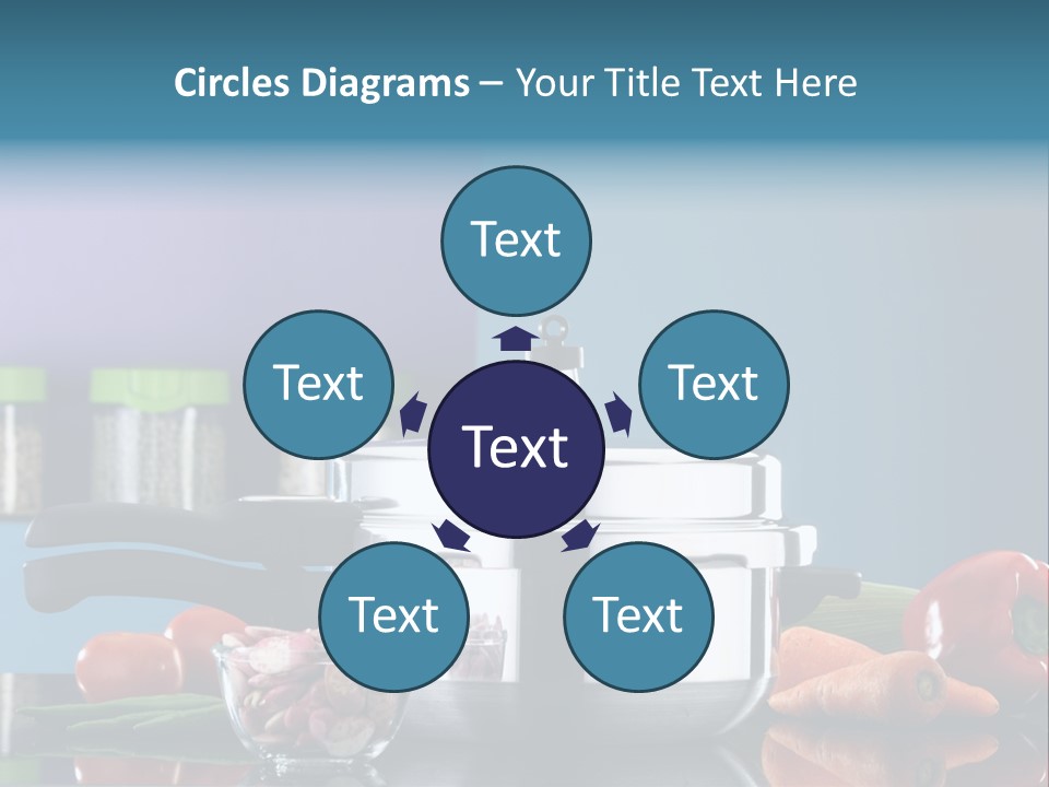 Kitchen Diet Cookery PowerPoint Template