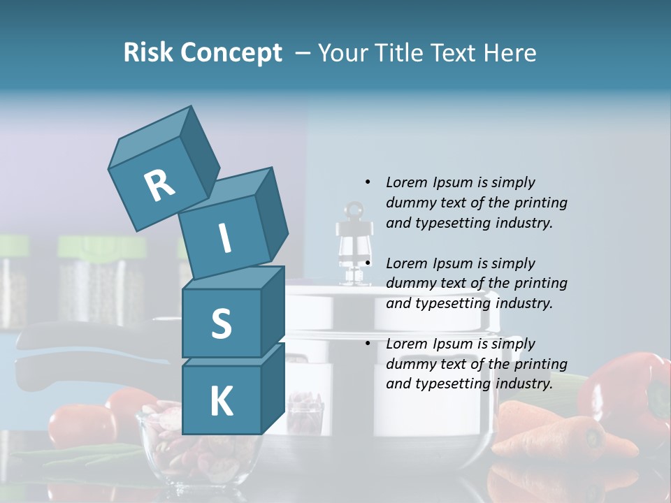 Kitchen Diet Cookery PowerPoint Template