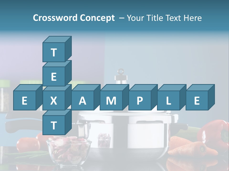 Kitchen Diet Cookery PowerPoint Template
