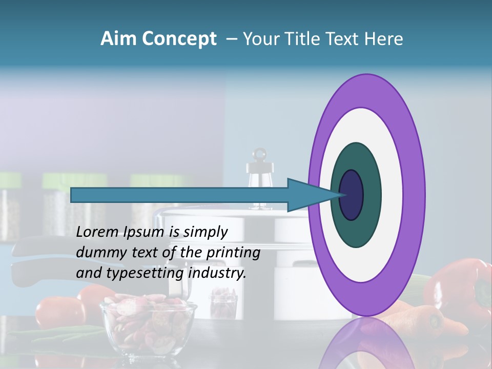 Kitchen Diet Cookery PowerPoint Template