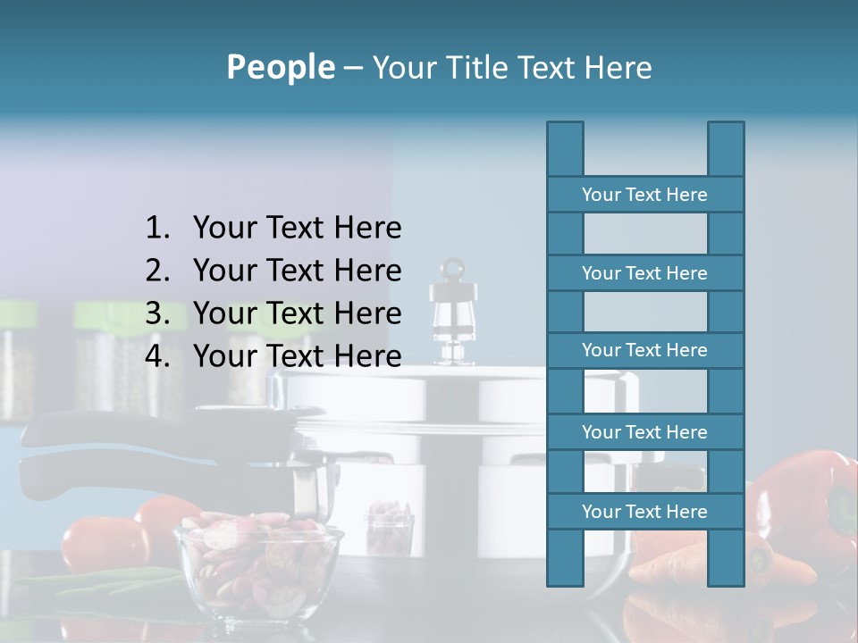 Kitchen Diet Cookery PowerPoint Template