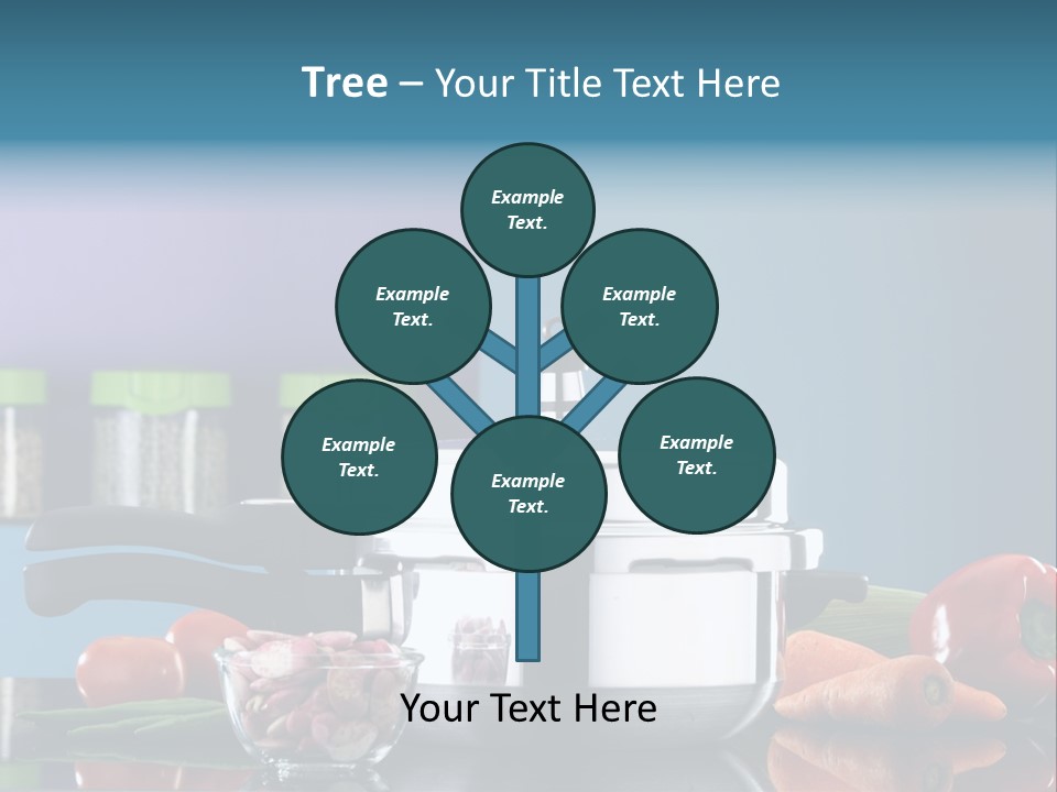 Kitchen Diet Cookery PowerPoint Template