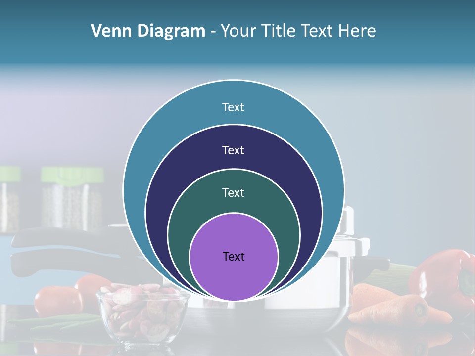 Kitchen Diet Cookery PowerPoint Template