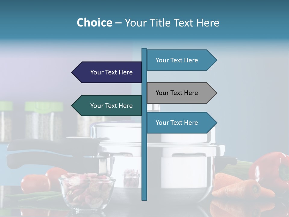 Kitchen Diet Cookery PowerPoint Template