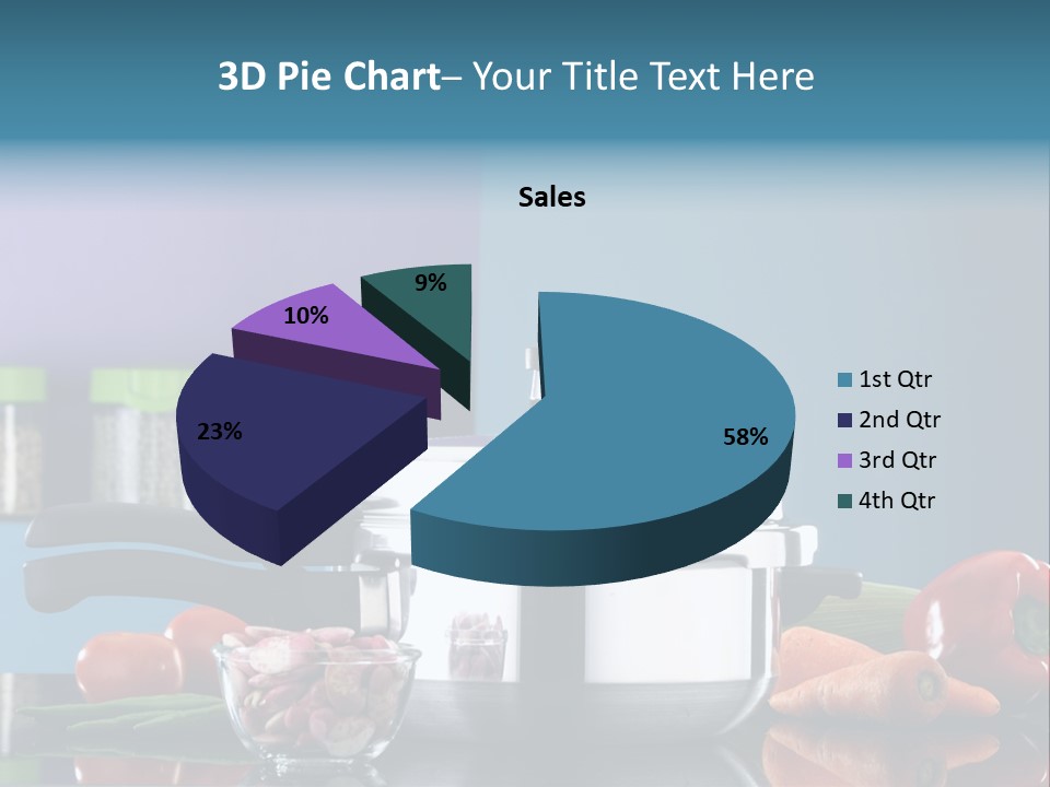 Kitchen Diet Cookery PowerPoint Template