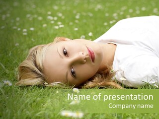 Field Green Leisure PowerPoint Template