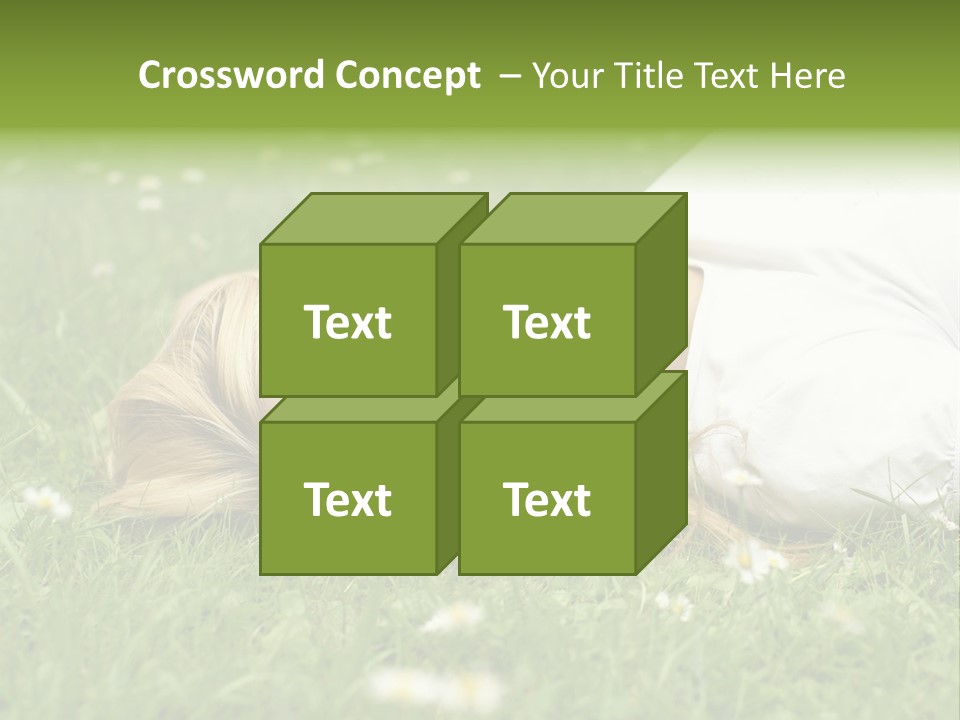 Field Green Leisure PowerPoint Template