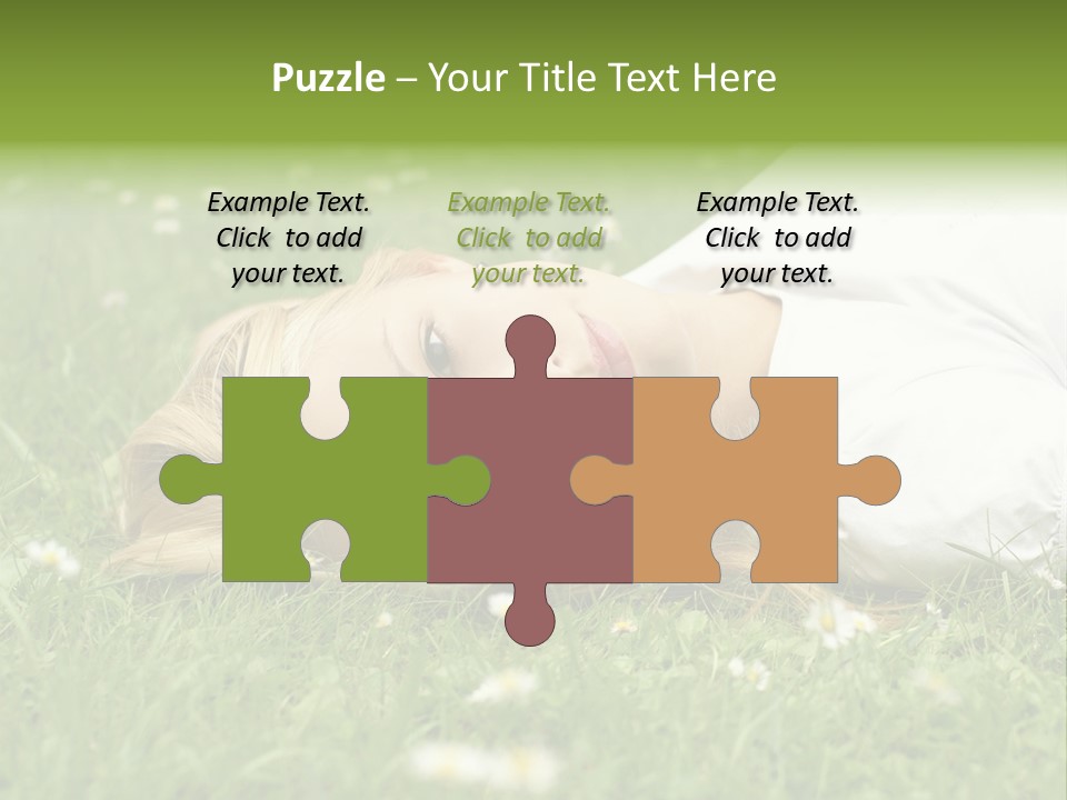 Field Green Leisure PowerPoint Template