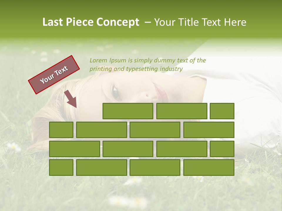 Field Green Leisure PowerPoint Template