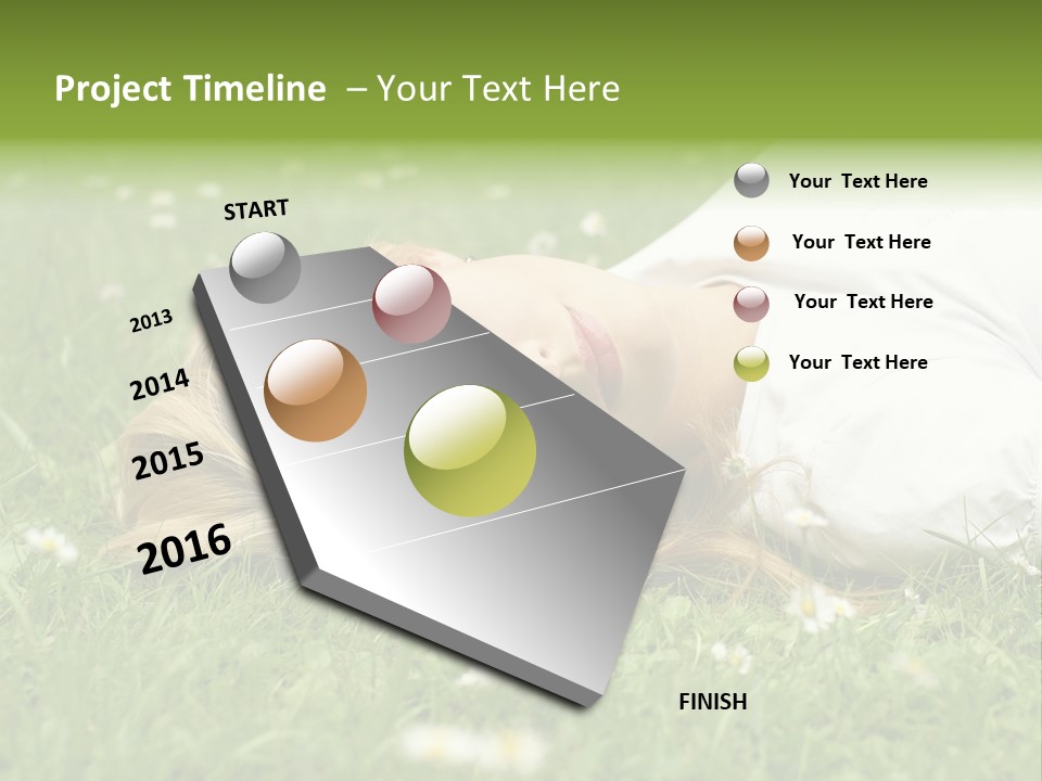 Field Green Leisure PowerPoint Template