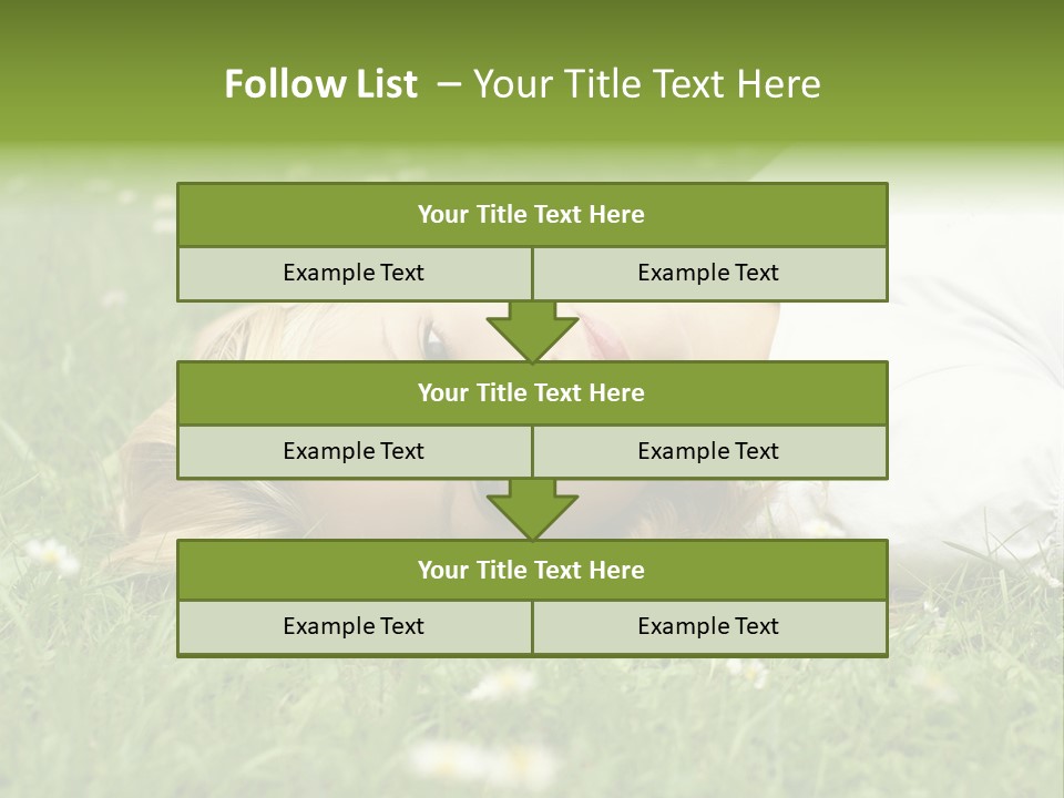 Field Green Leisure PowerPoint Template