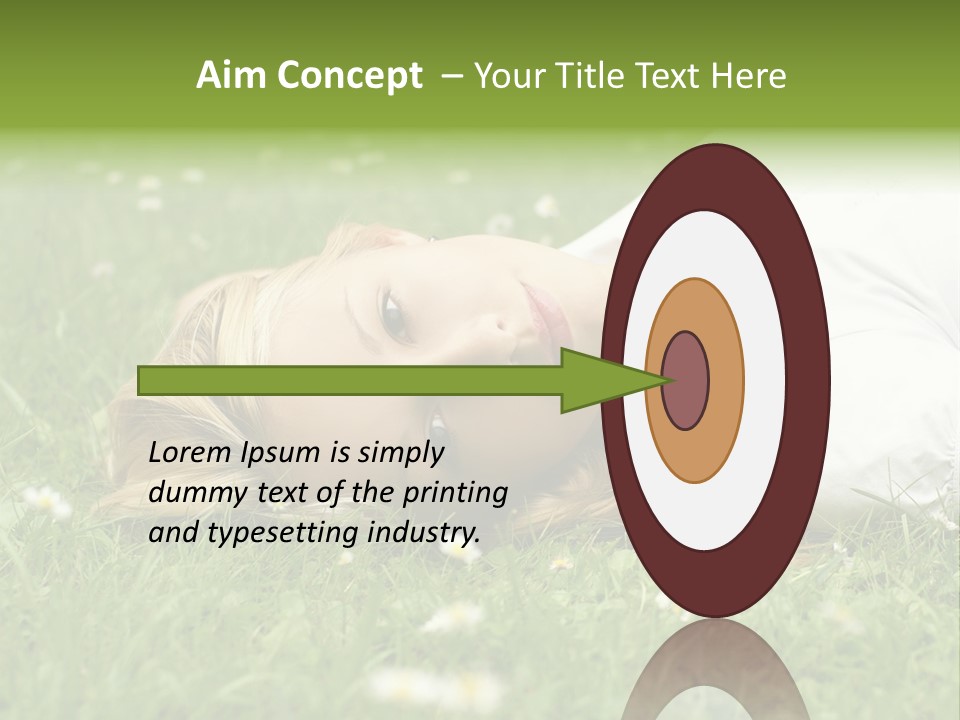 Field Green Leisure PowerPoint Template