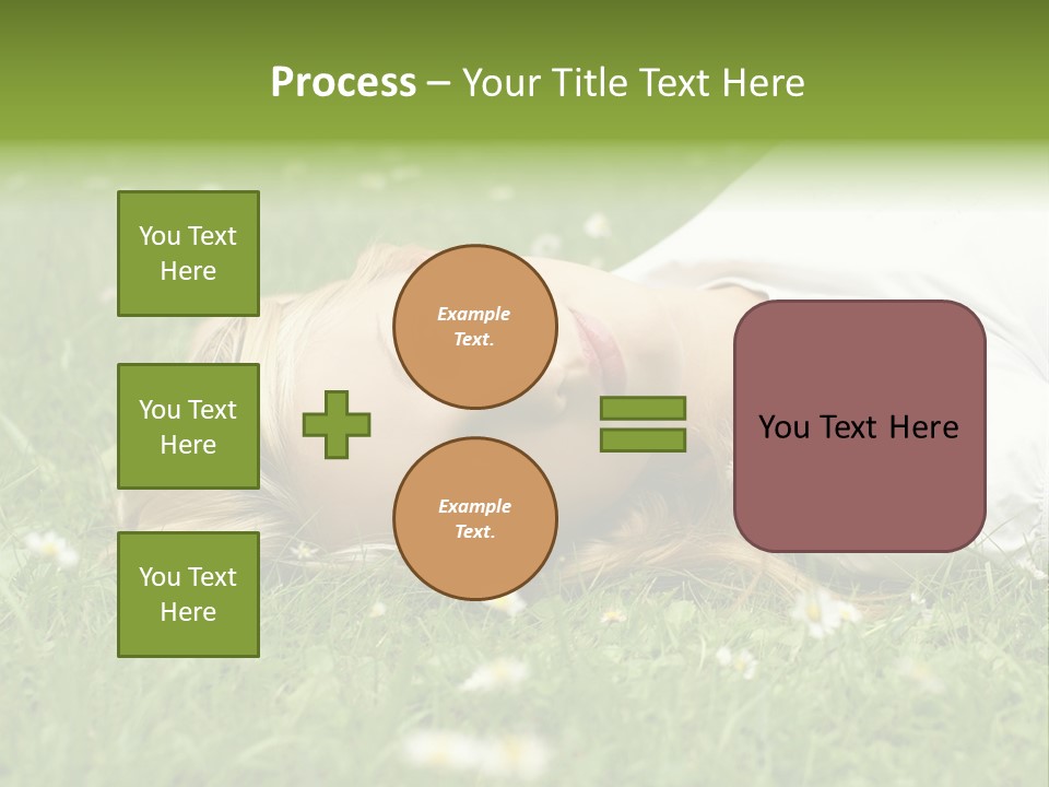 Field Green Leisure PowerPoint Template