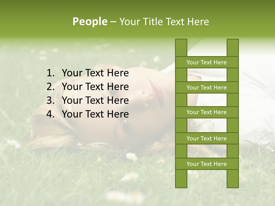 Field Green Leisure PowerPoint Template