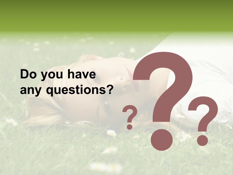 Field Green Leisure PowerPoint Template