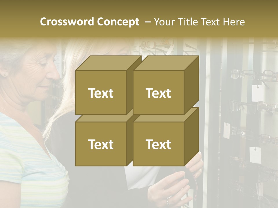 Mature Exam Senior PowerPoint Template