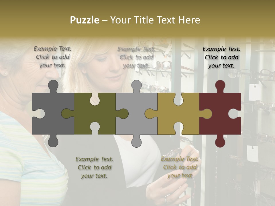 Mature Exam Senior PowerPoint Template