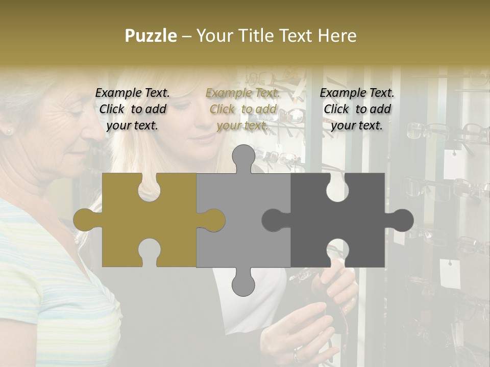 Mature Exam Senior PowerPoint Template