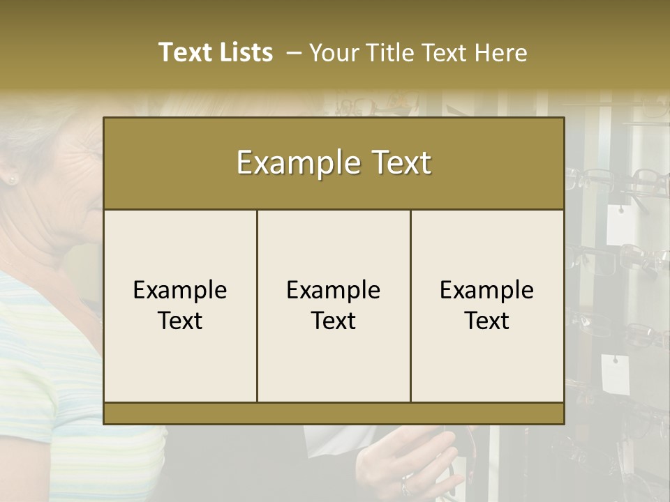Mature Exam Senior PowerPoint Template