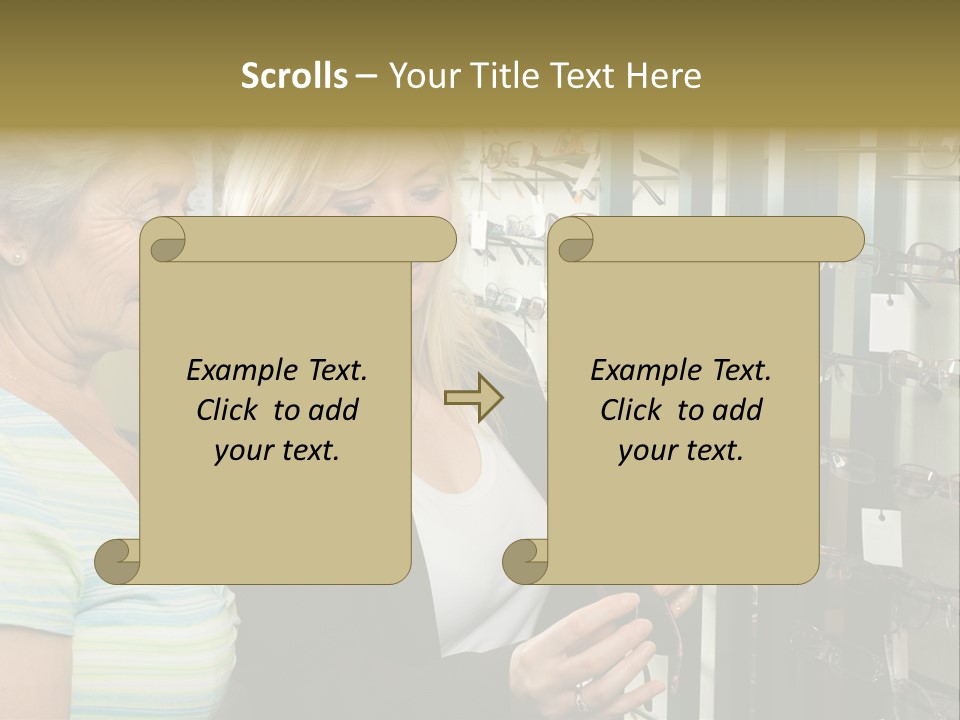 Mature Exam Senior PowerPoint Template