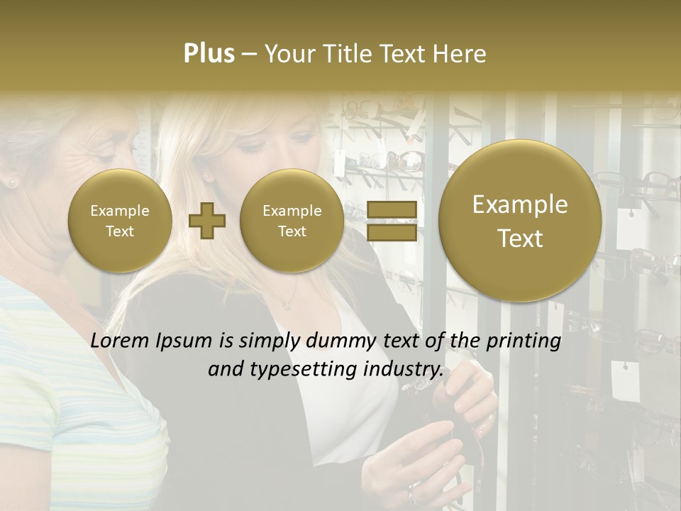 Mature Exam Senior PowerPoint Template