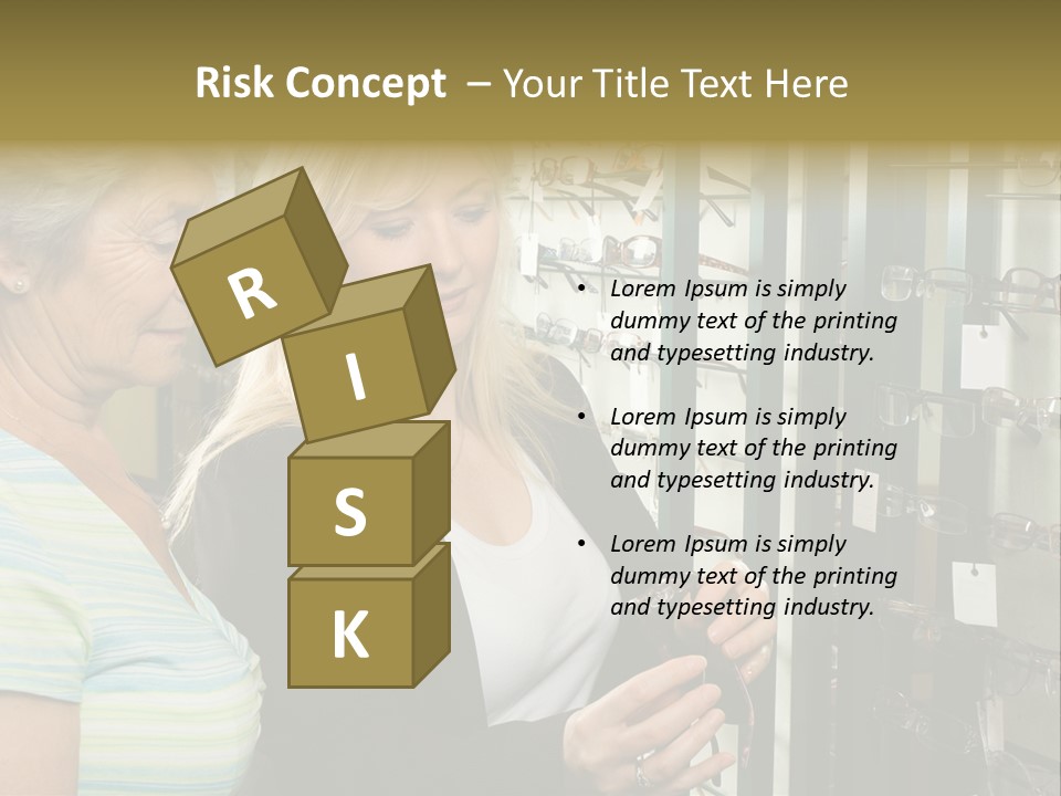 Mature Exam Senior PowerPoint Template