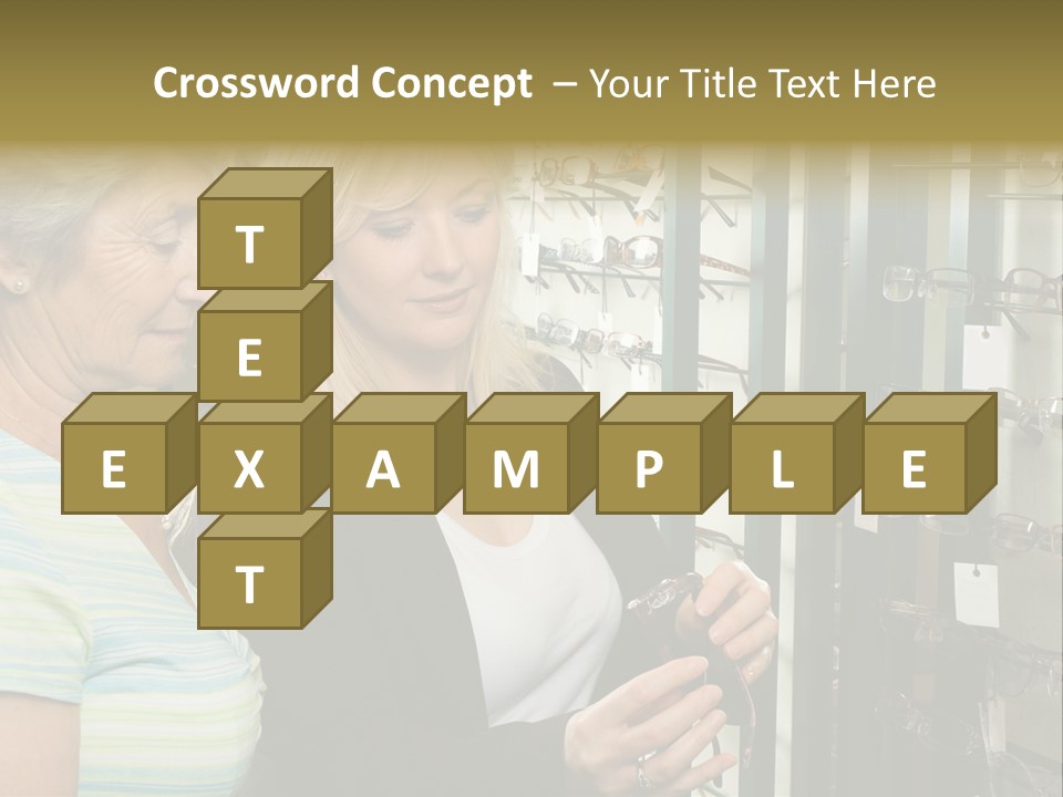 Mature Exam Senior PowerPoint Template