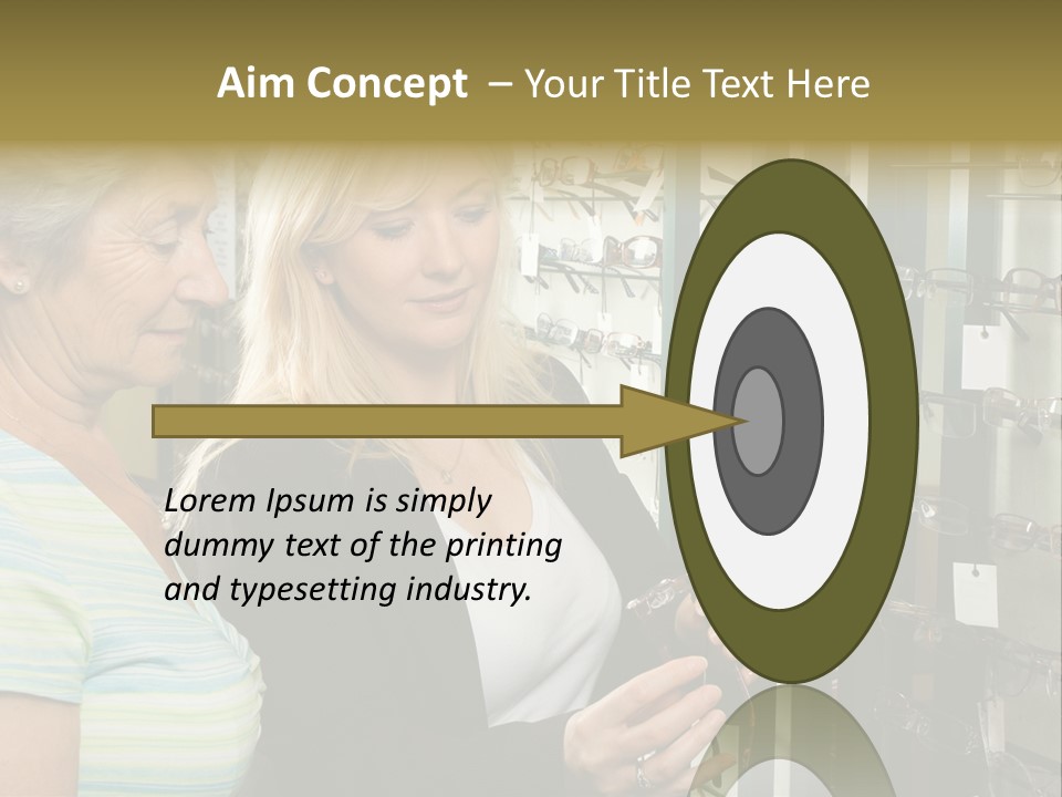 Mature Exam Senior PowerPoint Template