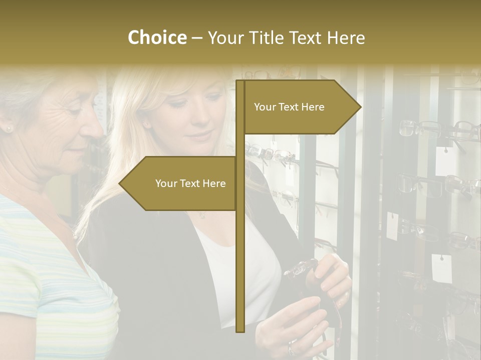 Mature Exam Senior PowerPoint Template