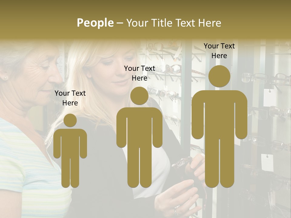 Mature Exam Senior PowerPoint Template