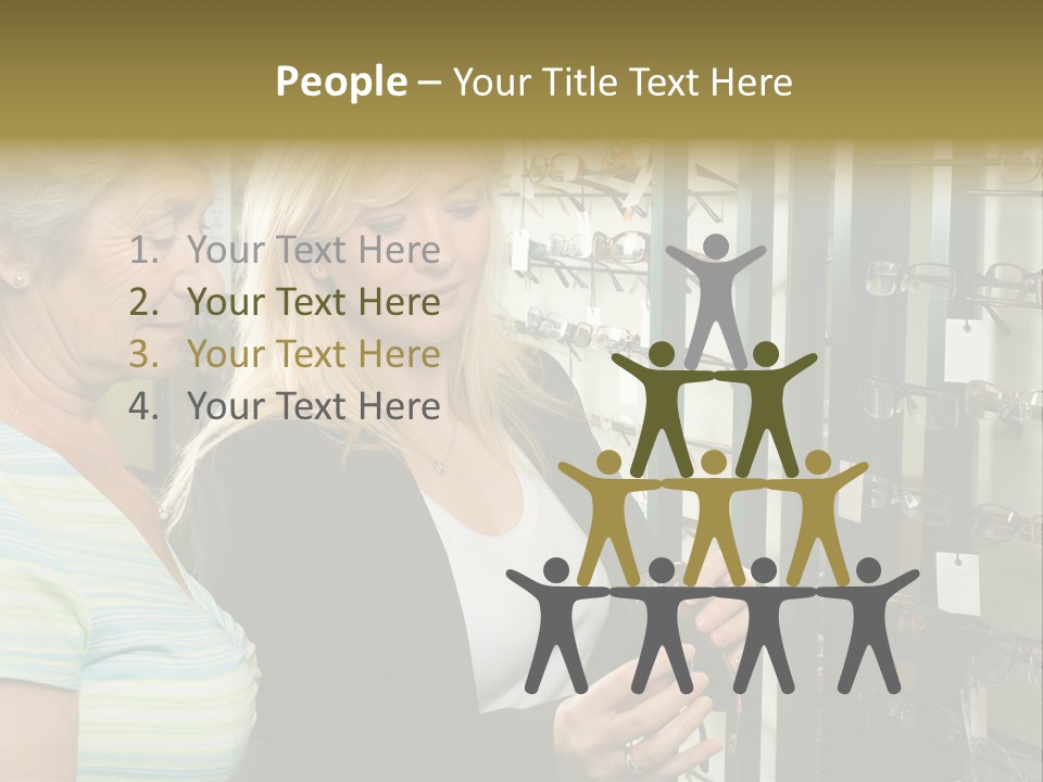 Mature Exam Senior PowerPoint Template