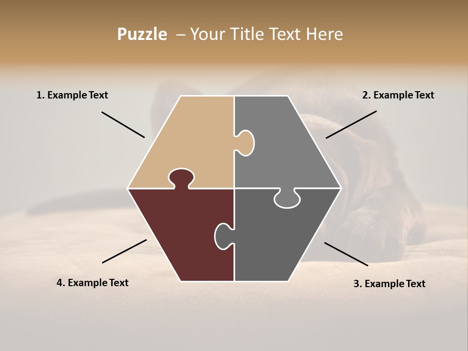Blocking Cute Comical PowerPoint Template