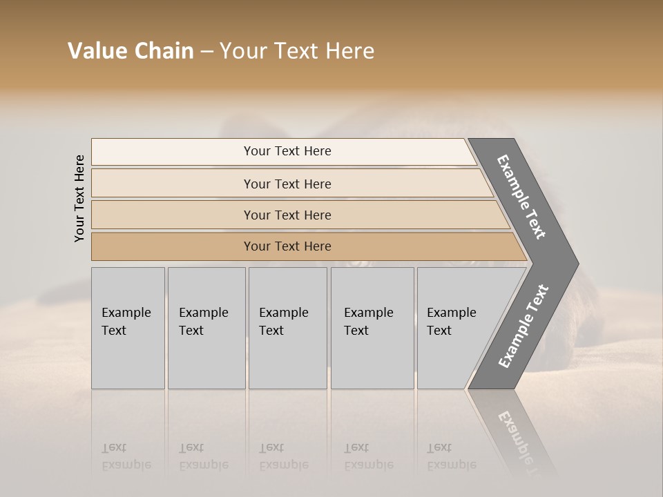 Blocking Cute Comical PowerPoint Template