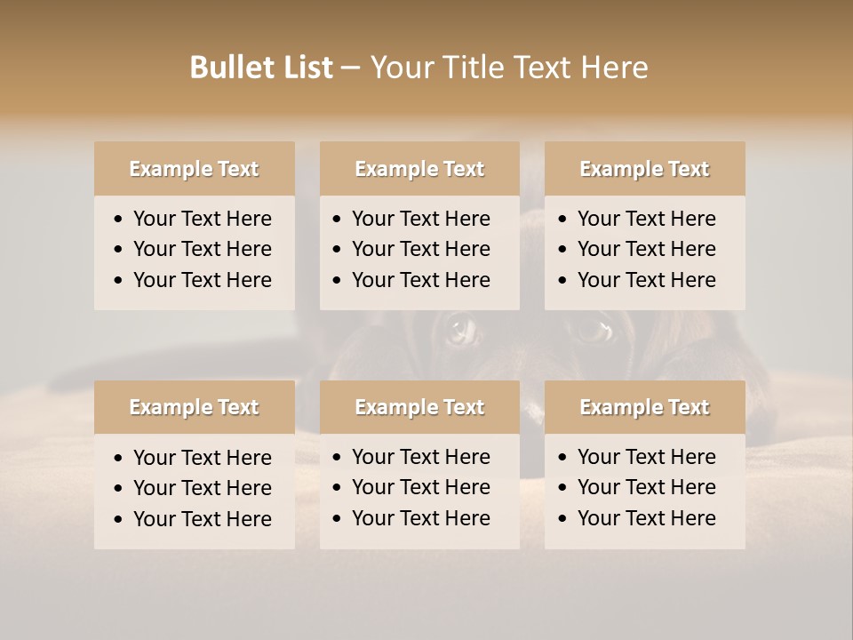 Blocking Cute Comical PowerPoint Template