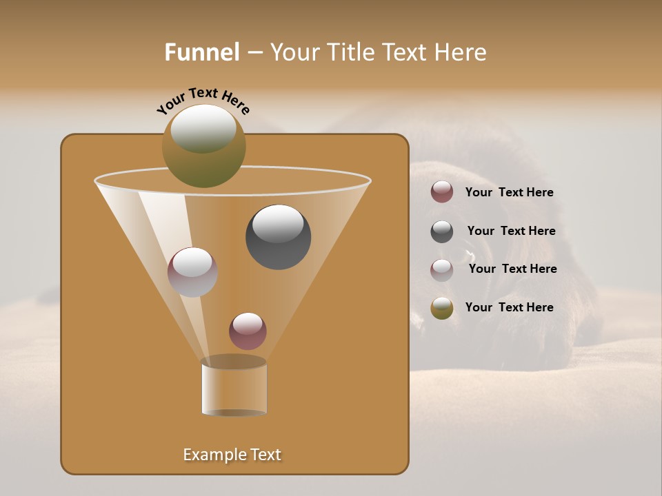 Blocking Cute Comical PowerPoint Template