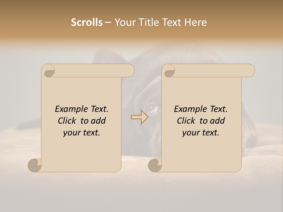 Blocking Cute Comical PowerPoint Template