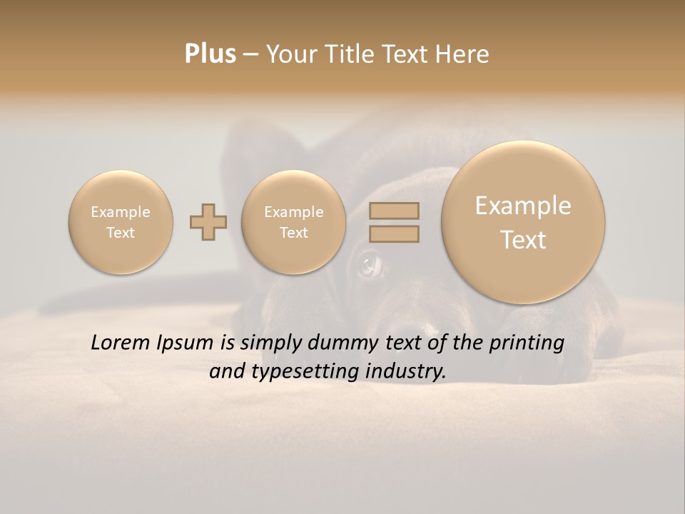 Blocking Cute Comical PowerPoint Template