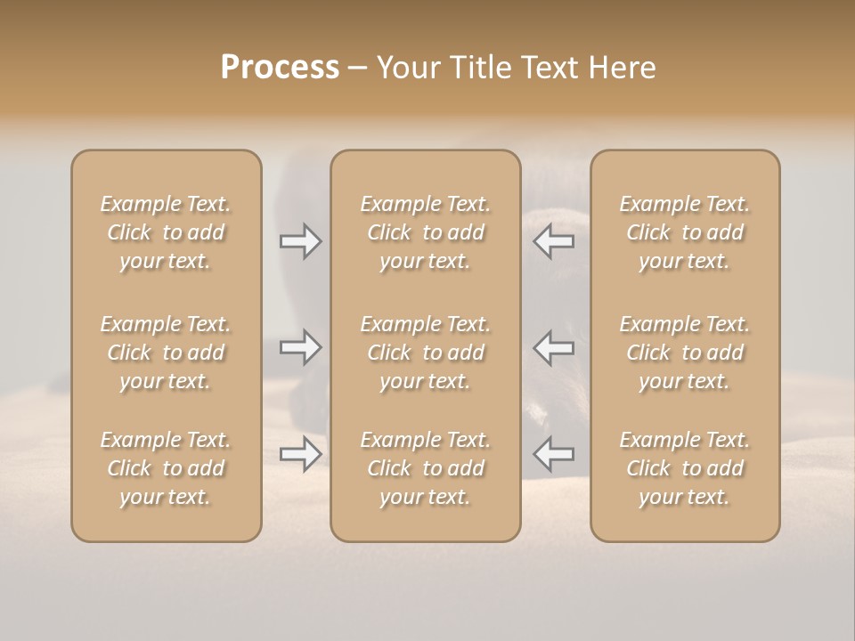 Blocking Cute Comical PowerPoint Template