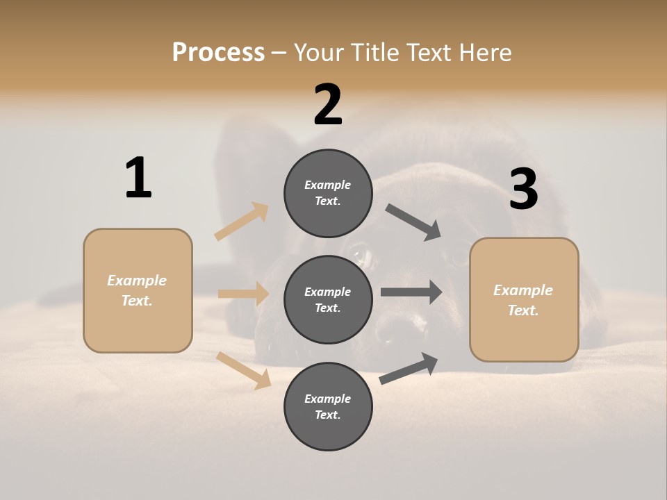 Blocking Cute Comical PowerPoint Template