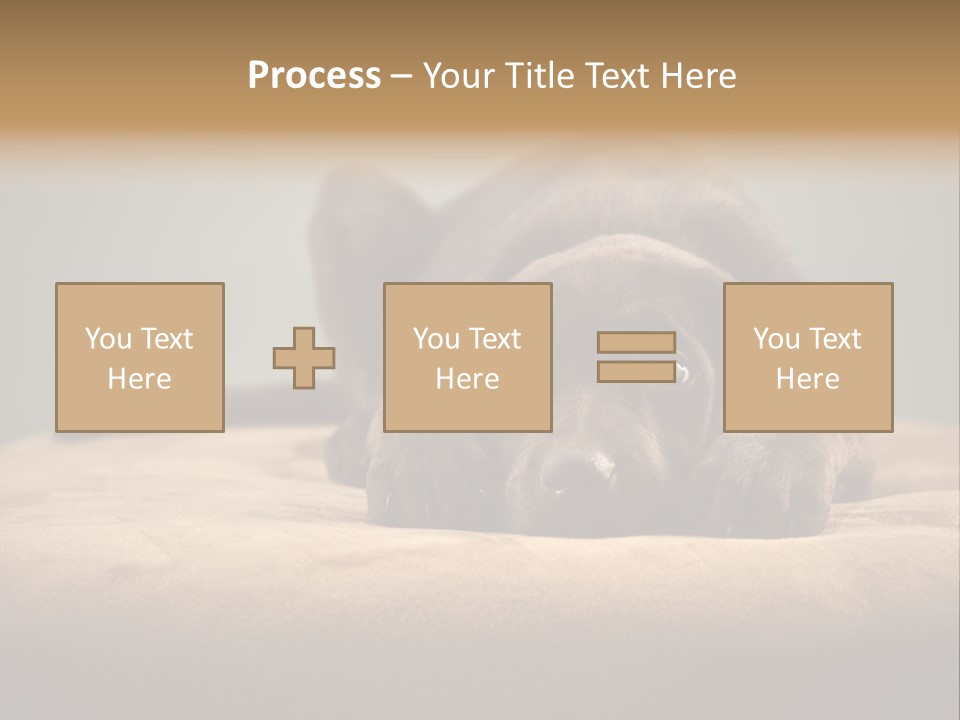 Blocking Cute Comical PowerPoint Template
