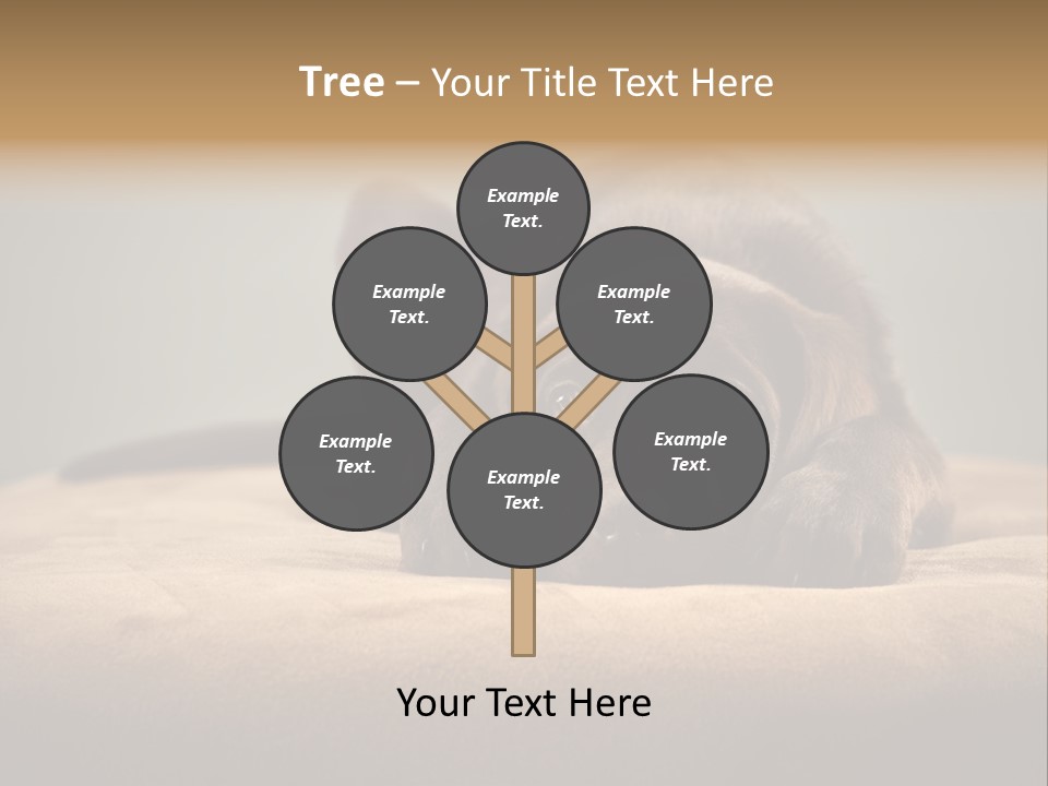Blocking Cute Comical PowerPoint Template
