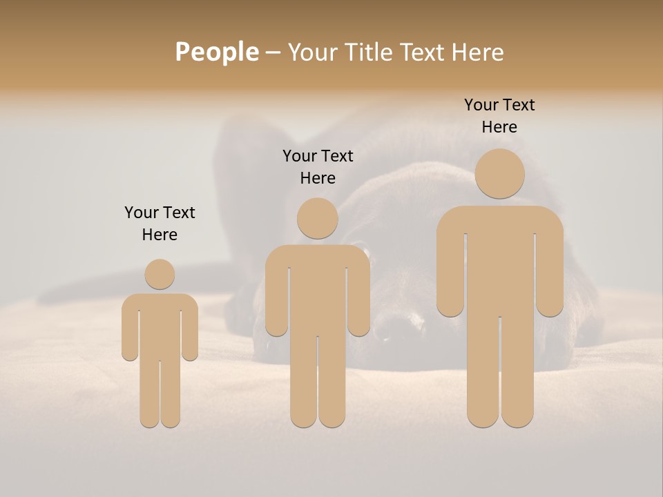 Blocking Cute Comical PowerPoint Template