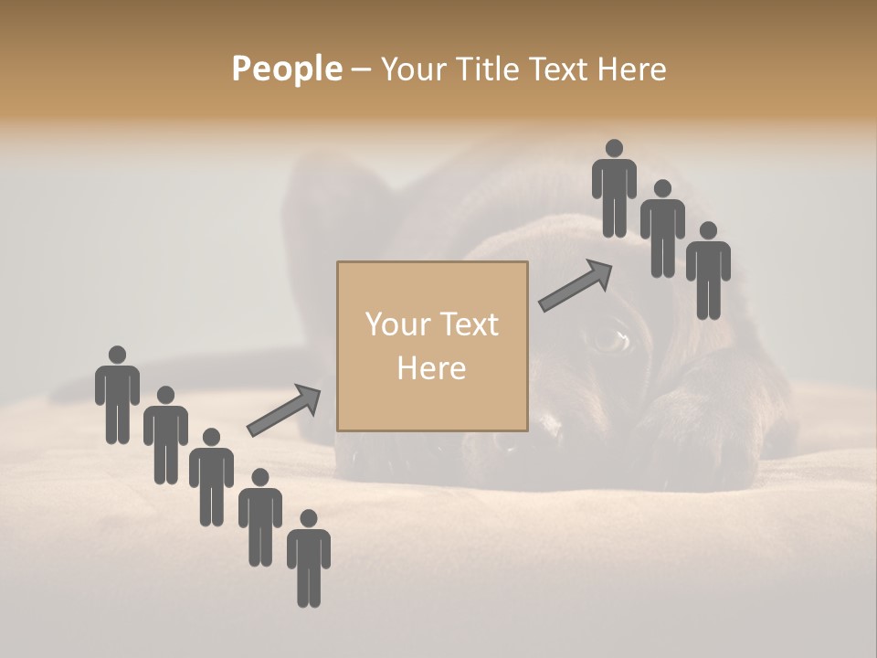 Blocking Cute Comical PowerPoint Template