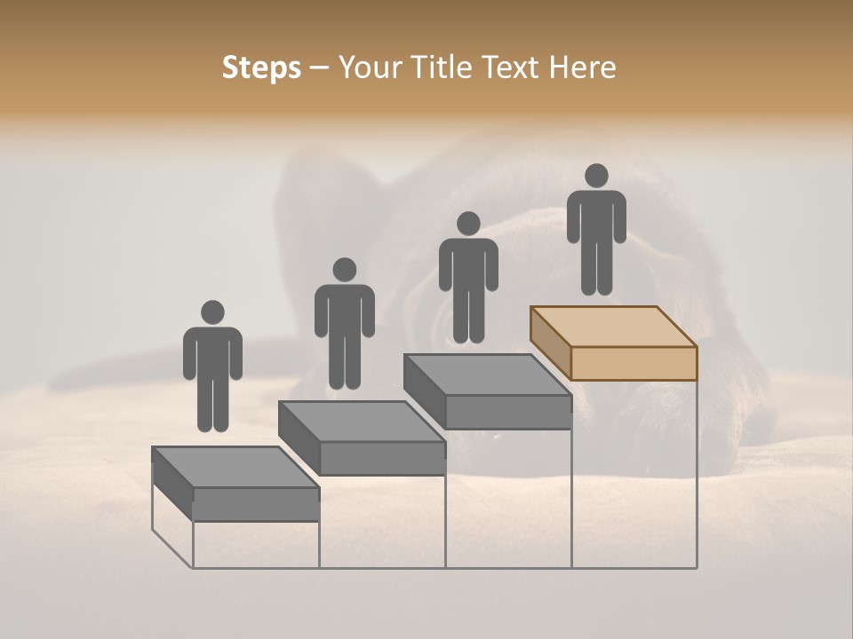 Blocking Cute Comical PowerPoint Template