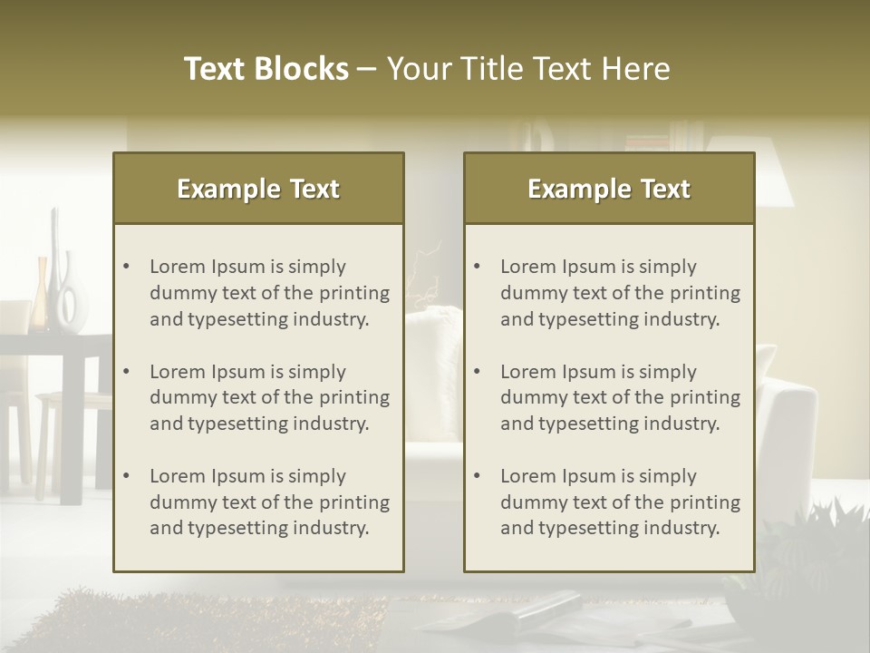 Sample Industry Modern PowerPoint Template