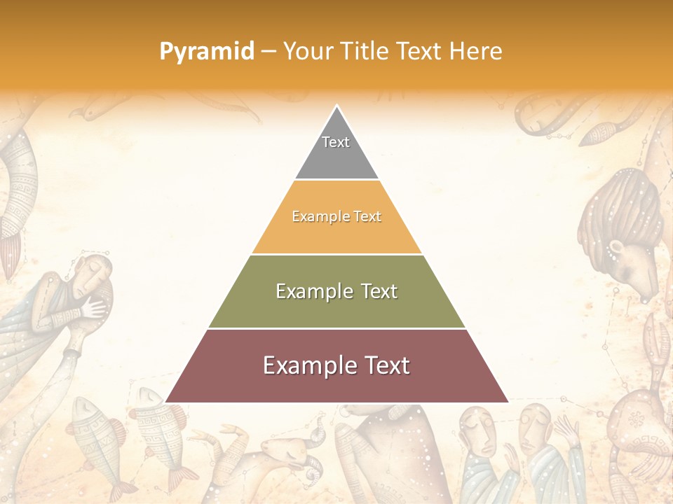 Lion Scales Sign PowerPoint Template