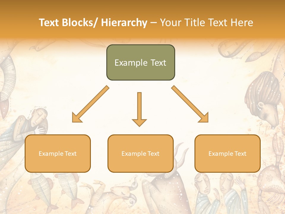 Lion Scales Sign PowerPoint Template