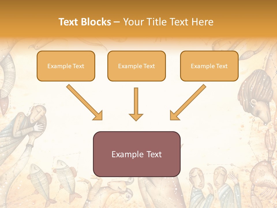 Lion Scales Sign PowerPoint Template
