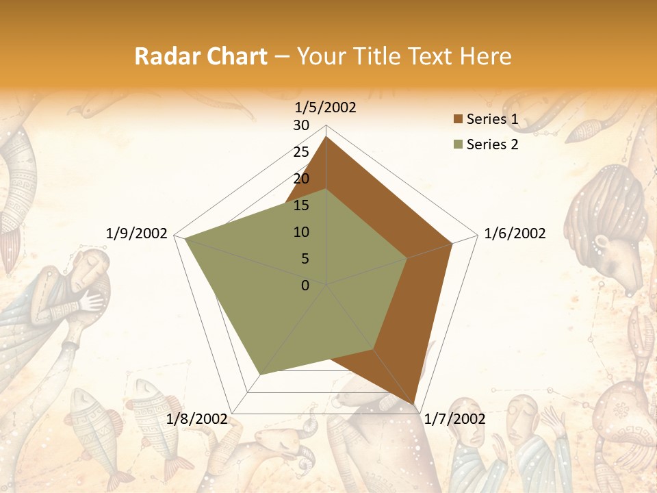 Lion Scales Sign PowerPoint Template