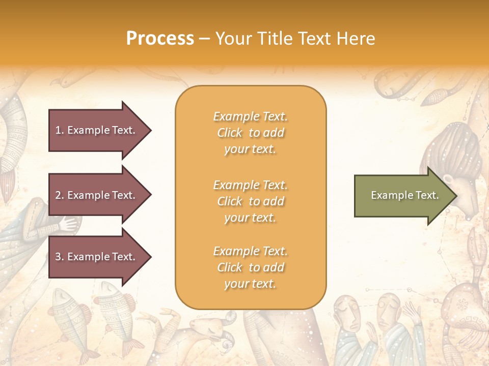 Lion Scales Sign PowerPoint Template